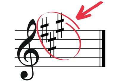 Ký hiệu dấu hoá đầu bản nhạc